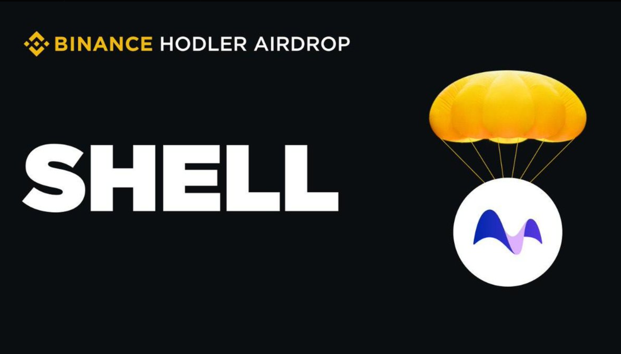 바이낸스, 마이쉘(SHELL) 토큰 상장 및 HODLer 에어드롭 진행